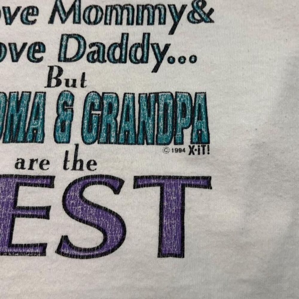 Vintage 1994 Toddler Graphic T-Shirt X-It! 3T - Picture 2 of 6